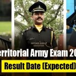 Territorial Army Exam 2021