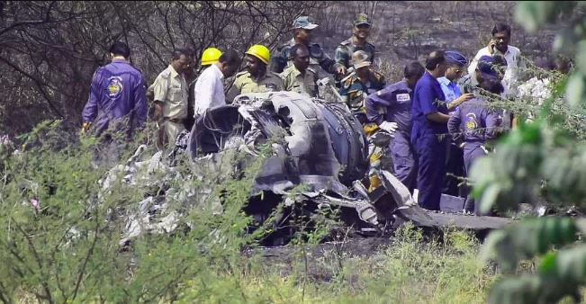 Mirage aircraft crashes in Bhind, Madhya Pradesh