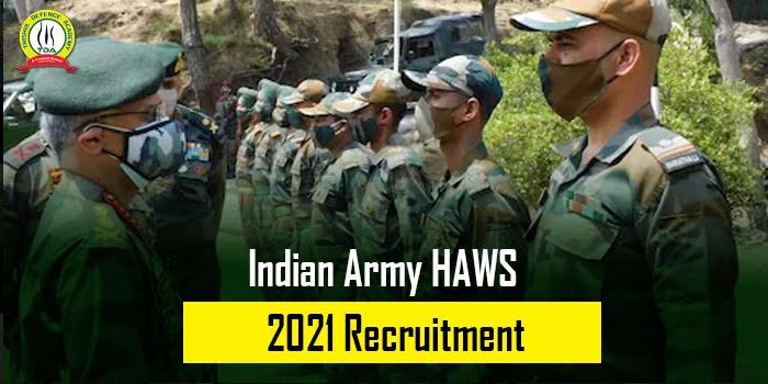Indian Army HAWS Recruitment 2021