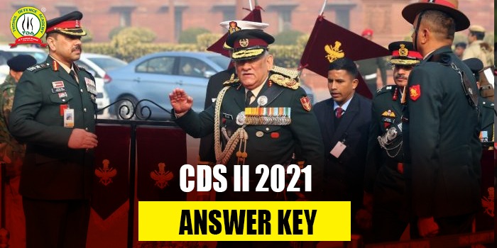 CDS 2 2021 ANSWER KEY