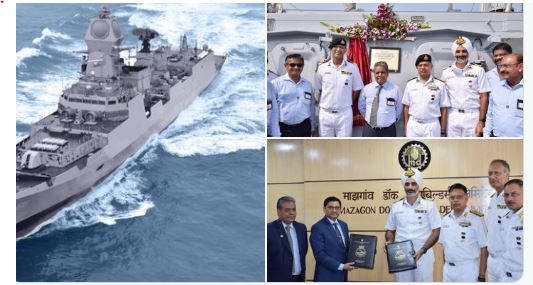 Indian Navy receives the first guided-missile destroyer ‘P15B’