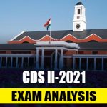 CDS 2 2021 Exam Analysis