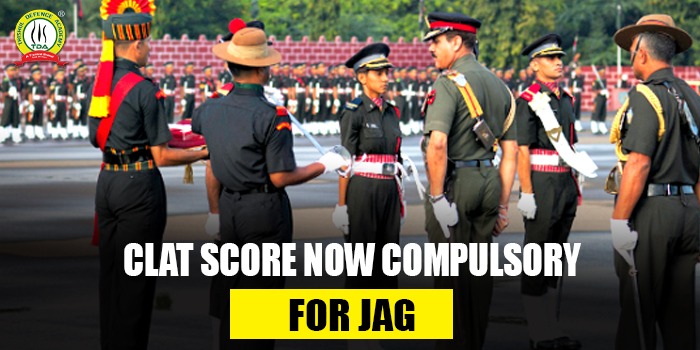 CLAT SCORE NOW COMPULSORY FOR JAG