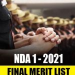 NDA 1 2021 Final Result