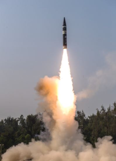 India successfully test-fired next generation Agni-P ballistic missile