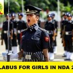 Syllabus for Girls in NDA