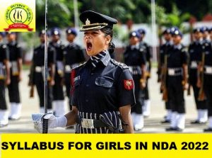 Syllabus for Girls in NDA