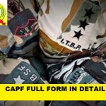 CAPF Full Form