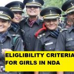 ELIGIBILITY CRITERIA FOR GIRLS IN NDA