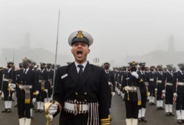 Republic Day 2022 Parade : Navy’s tableau to depict 1946 uprising, woman officer to lead marching contingent