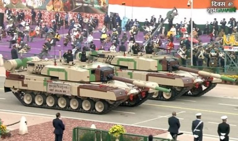 India’s Centurion, PT-76’s strength seen on Republic Day