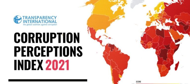 Corruption Perceptions Index 2021 Released