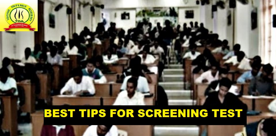 Screening Test Tips