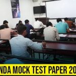 NDA Mock Test 2022