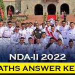 NDA 2 2022 Maths Answer Key