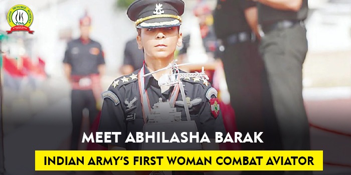 26-year-old Abhilasha Barak becomes Indian Army’s first woman combat aviator
