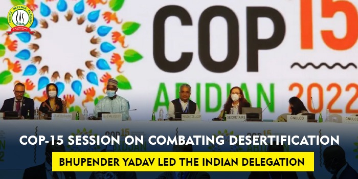 Bhupender Yadav led the Indian delegation