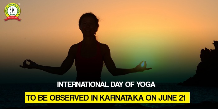 International Day of Yoga to be observed in Karnataka on June 21