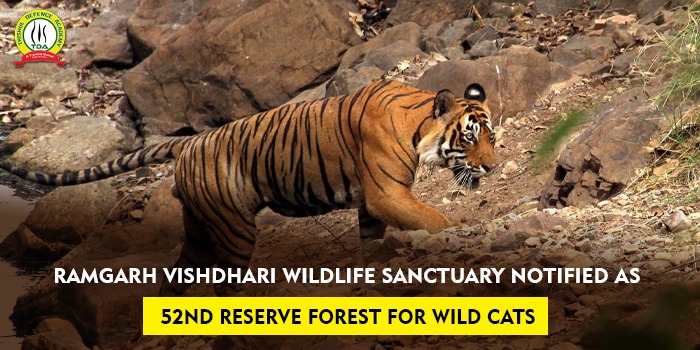 Ramgarh Vishdhari Wildlife Sanctuary Notified as 52nd Reserve Forest