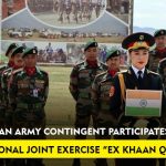 INDIAN ARMY CONTINGENT PARTICIPATES IN MJE