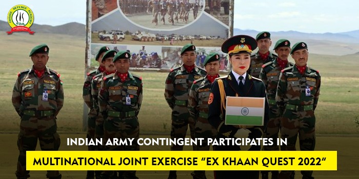 INDIAN ARMY CONTINGENT PARTICIPATES IN MULTINATIONAL JOINT EXERCISE
