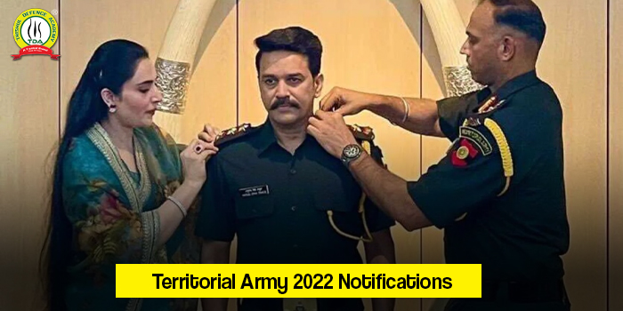 Territorial Army 2022 Notifications