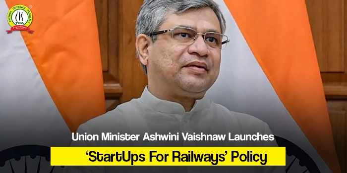 Union Minister Ashwini Vaishnaw Launches ‘StartUps For Railways’ Policy