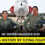 Father-daughter duo Air Commodore Sanjay Sharma