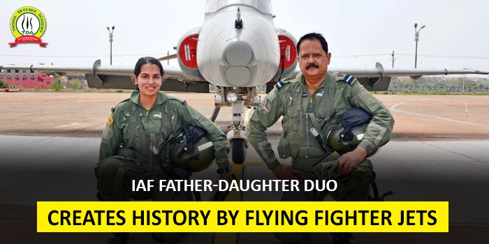 Father-daughter duo Air Commodore Sanjay Sharma