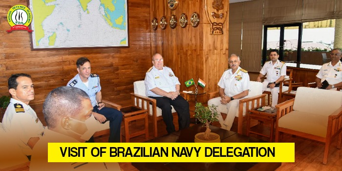 VISIT OF BRAZILIAN NAVY DELEGATION