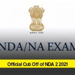 nda 2 2021 cut off released