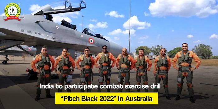 India to participate combat exercise drill “Pitch Black 2022” in Australia