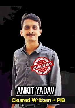 Success Story Of Ankit Yadav Qualified Territorial Army Exam & PIB Interview