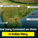 How many Command are there in Indian Navy