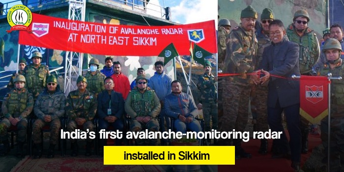 India’s first avalanche-monitoring radar installed in Sikkim