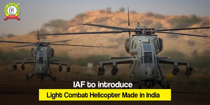 IAF to introduce Light Combat Helicopter Made in India