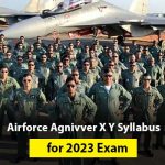 Airforce Agnivver X Y Syllabus for 2023 Exam