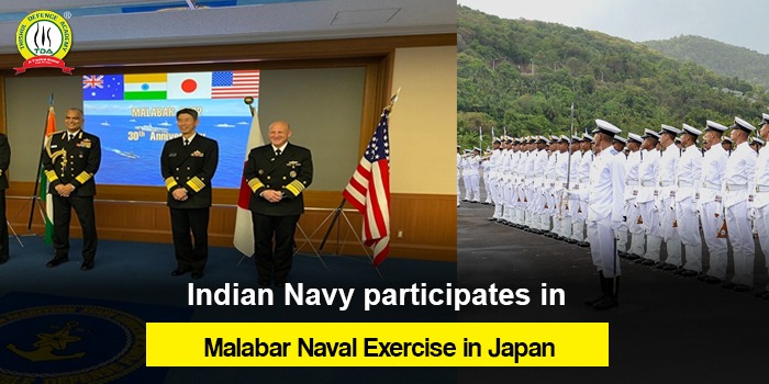 Indian Navy participates Malabar Naval Exercise in Japan