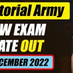 Territorial Army Exam New Date Released