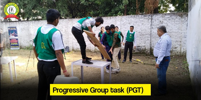 What is Progressive Group Task (PGT) in SSB ?