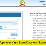 Air Force Agniveer Vayu Exam Date And Exam City Out