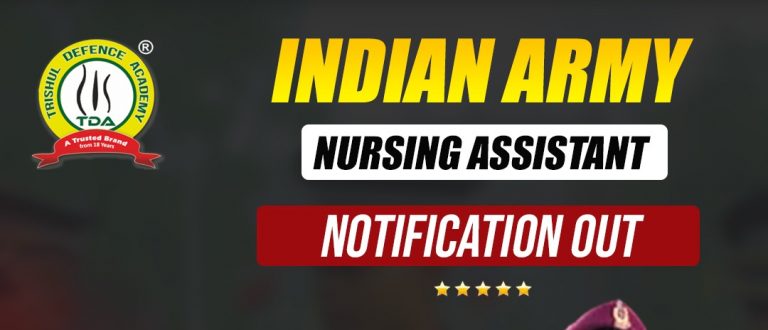 Indian Army Nursing Assistant 2023 Recruitment Notification