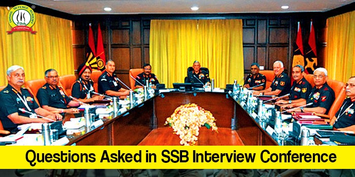 Questions Asked in SSB Interview Conference