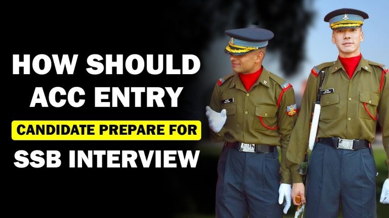 How Should ACC Candidates Prepare For SSB Interviews ?
