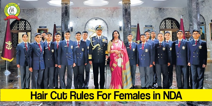 Hair Cut Rule for Female Cadets in National Defence Academy (NDA)