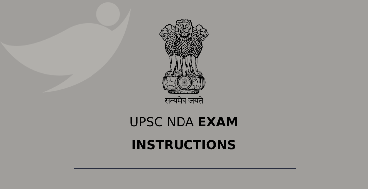 UPSC-NDA-Exam-Instructions