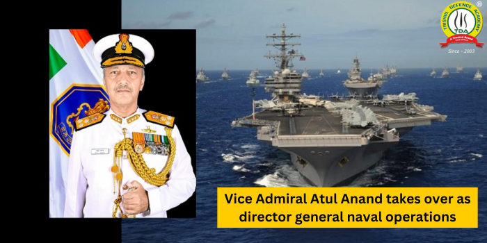 Vice Admiral Atul Anand takes over as director general naval operations