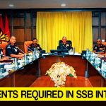 Documents Required in SSB Interview