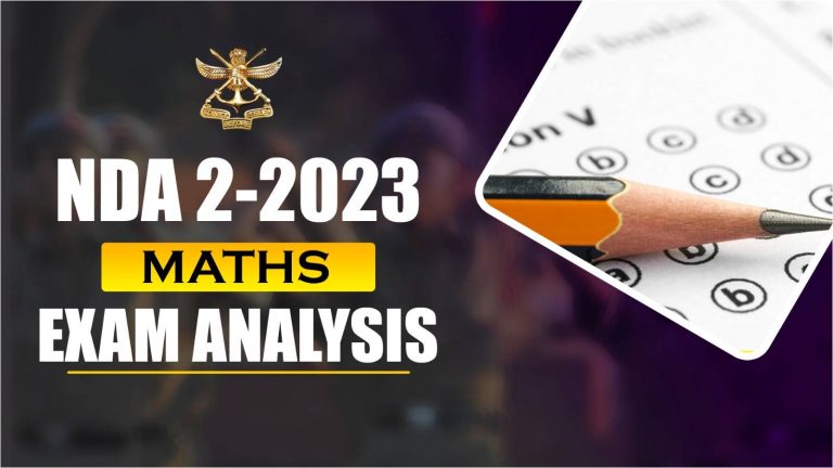NDA 2 2023 Maths Exam Analysis