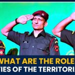 What are the roles and duties of the territorial army